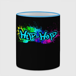 Кружка 3D Hip-Hop, цвет: 3D-небесно-голубой кант — фото 2