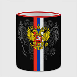 Кружка 3D Россия, цвет: 3D-красный кант — фото 2