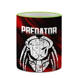 Кружка 3D PREDATOR, цвет: 3D-светло-зеленый кант — фото 2