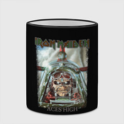 Кружка 3D Iron Maiden, цвет: 3D-черный кант — фото 2