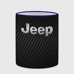 Кружка 3D Jeep Z, цвет: 3D-синий кант — фото 2