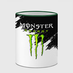 Кружка 3D MONSTER ENERGY, цвет: 3D-зеленый кант — фото 2