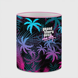 Кружка 3D GTA VICE CITY, цвет: 3D-розовый кант — фото 2