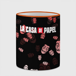 Кружка 3D La Casa de Papel Z, цвет: 3D-оранжевый кант — фото 2