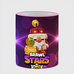 Кружка 3D BRAWL STARS GALE, цвет: 3D-розовый кант — фото 2