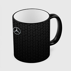 Кружка 3D MERCEDES-BENZ, цвет: 3D-черный кант