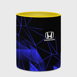Кружка 3D HONDA, цвет: 3D-белый + желтый — фото 2
