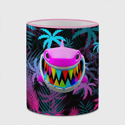 Кружка цветная 6IX9INE 69 / 3D-Розовый кант – фото 2