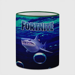 Кружка 3D Loot Shark Fortnite, цвет: 3D-зеленый кант — фото 2