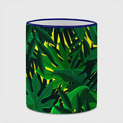 Кружка 3D В джунглях, цвет: 3D-синий кант — фото 2