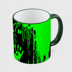 Кружка 3D Влад, цвет: 3D-зеленый кант