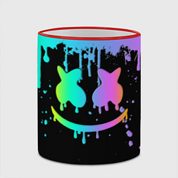 Кружка 3D MARSHMELLO, цвет: 3D-красный кант — фото 2