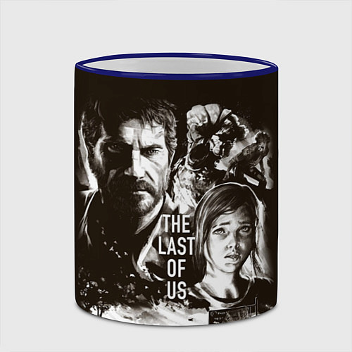 Кружка цветная THE LAST OF US / 3D-Синий кант – фото 2