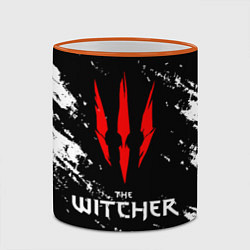 Кружка 3D The Witcher, цвет: 3D-оранжевый кант — фото 2