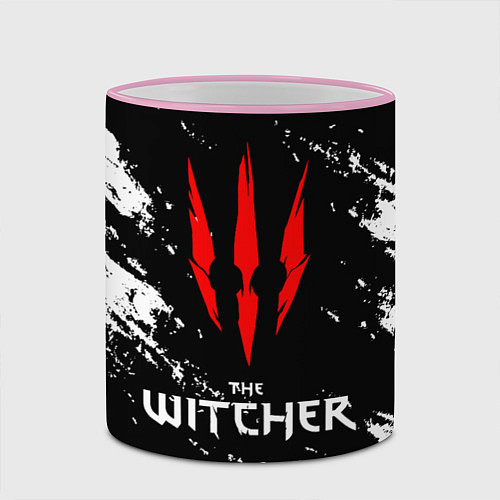 Кружка цветная The Witcher / 3D-Розовый кант – фото 2