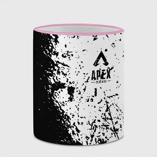 Кружка цветная Apex Legends / 3D-Розовый кант – фото 2