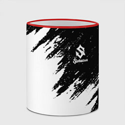 Кружка 3D Sabaton, цвет: 3D-красный кант — фото 2