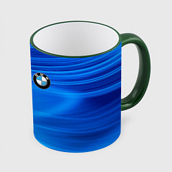 Кружка 3D BMW, цвет: 3D-зеленый кант