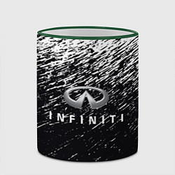 Кружка 3D INFINITI, цвет: 3D-зеленый кант — фото 2