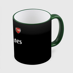 Кружка 3D ARSENAL UNIFORM 2020, цвет: 3D-зеленый кант