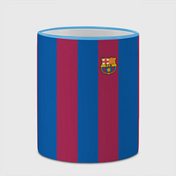 Кружка 3D FC Barcelona 2021, цвет: 3D-небесно-голубой кант — фото 2