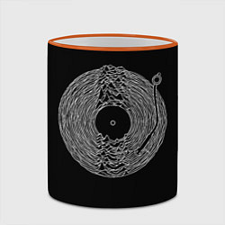 Кружка 3D JOY DIVISION, цвет: 3D-оранжевый кант — фото 2