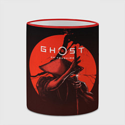 Кружка 3D Ghost of Tsushima, цвет: 3D-красный кант — фото 2