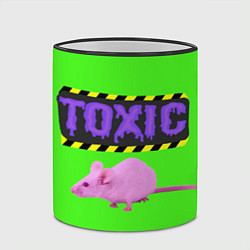 Кружка 3D Toxic, цвет: 3D-черный кант — фото 2