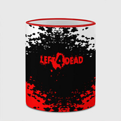 Кружка 3D Left 4 Dead, цвет: 3D-красный кант — фото 2