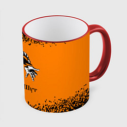 Кружка 3D КОРОЛЬ И ШУТ, цвет: 3D-красный кант