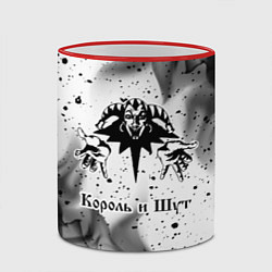 Кружка 3D КОРОЛЬ И ШУТ, цвет: 3D-красный кант — фото 2