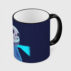 Кружка 3D UNDERTALE, цвет: 3D-черный кант