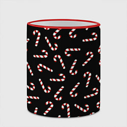 Кружка 3D Christmas Candy, цвет: 3D-красный кант — фото 2