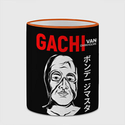 Кружка 3D Gachimuchi Van Darkholm, цвет: 3D-оранжевый кант — фото 2