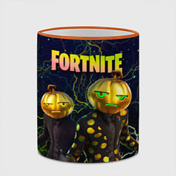 Кружка 3D Fortnite Jack Gourdon, цвет: 3D-оранжевый кант — фото 2