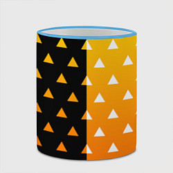 Кружка 3D ZENITSU ЗЕНИТСУ КИМОНО, цвет: 3D-небесно-голубой кант — фото 2