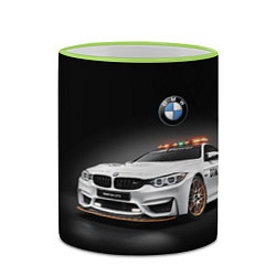 Кружка 3D Safety car, цвет: 3D-светло-зеленый кант — фото 2