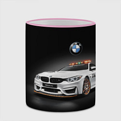 Кружка 3D Safety car, цвет: 3D-розовый кант — фото 2