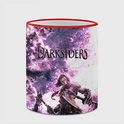 Кружка 3D Darksiders 2, цвет: 3D-красный кант — фото 2