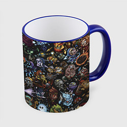 Кружка 3D Heros Dota 2, цвет: 3D-синий кант