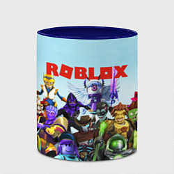 Кружка 3D ROBLOX, цвет: 3D-белый + синий — фото 2