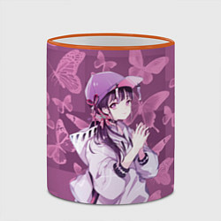 Кружка 3D Канао Цуюри, цвет: 3D-оранжевый кант — фото 2