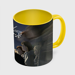 Кружка 3D The promised neverland Z, цвет: 3D-белый + желтый