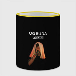 Кружка 3D OG Buda, цвет: 3D-желтый кант — фото 2