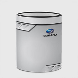 Кружка 3D SUBARU СУБАРУ, цвет: 3D-черный кант — фото 2