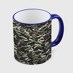 Кружка 3D Камуфляж - Димон, цвет: 3D-синий кант
