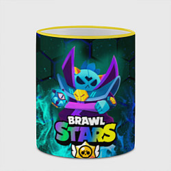 Кружка 3D Dark Lord Spike Brawl Stars, цвет: 3D-желтый кант — фото 2