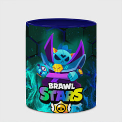 Кружка 3D Dark Lord Spike Brawl Stars, цвет: 3D-белый + синий — фото 2