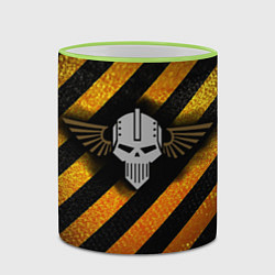 Кружка 3D Железные войны, цвет: 3D-светло-зеленый кант — фото 2