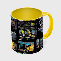 Кружка 3D LITTLE NIGHTMARES, цвет: 3D-белый + желтый